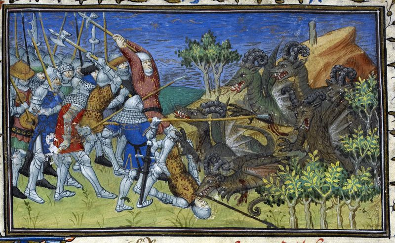 Illustration for article titled Medieval Manuscripts Depict The Taxonomy Of Dragons